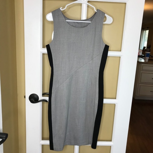 Diane Von Furstenberg Dresses & Skirts - Diane Von Furstenberg Gray/Black Casual Dress